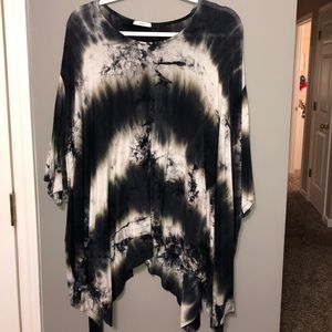 Boutique tye dye top